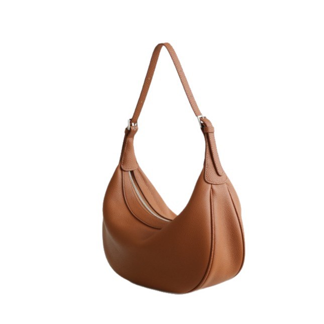 Women's Crescent Bag 2025 New Arrival Niche Underarm Bag Trendy Hobo Crossbody Commuter Dumpling Bag - Thumbnail 3