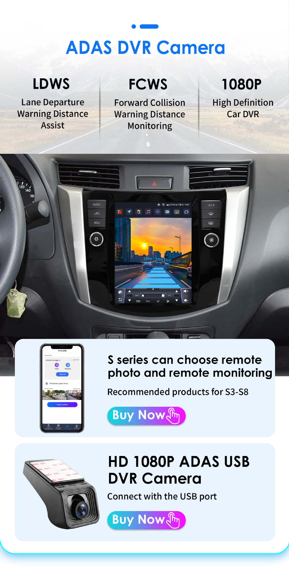 9.7inch Suitable for 16-22 Nissan Navara Android Vertical Screen Car Navigator with Reversing Image All-In-One Machine