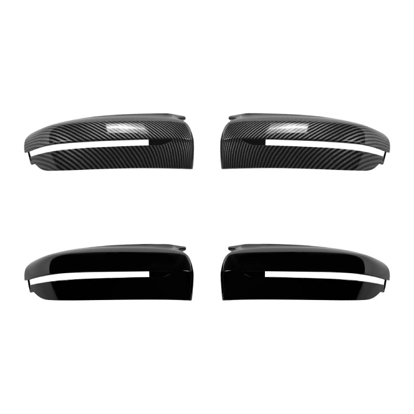 Carcasa de Espejo Retrovisor Tipo Cuerno para BMW Serie 2 3 4 5 7 8 G42 G20 G22 G26 G30 G11 G14 de Plástico ABS