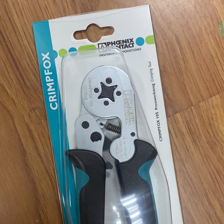 正品菲尼克斯压线钳CRIMPFOX-RCT 70-1 - 1212732 德国产手动工具