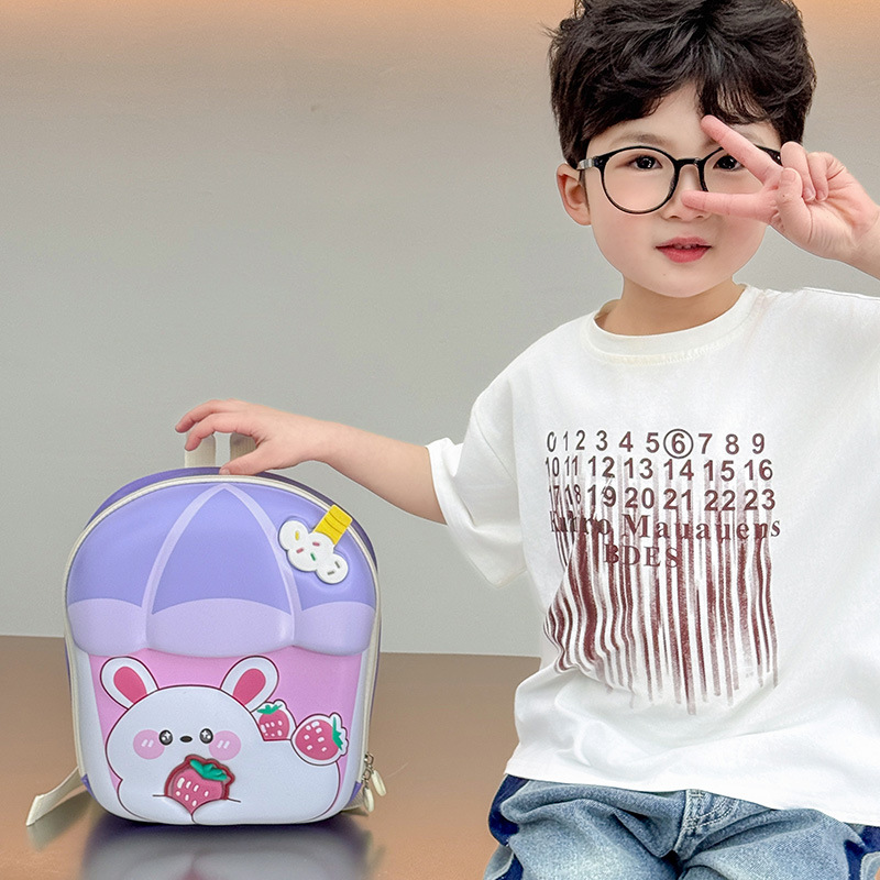Mochila de dibujos animados lindo conejito para niños y niñas