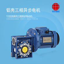 镜面涂布机电机雨田250W三相异步电动机减速机马达Y27114/RV040