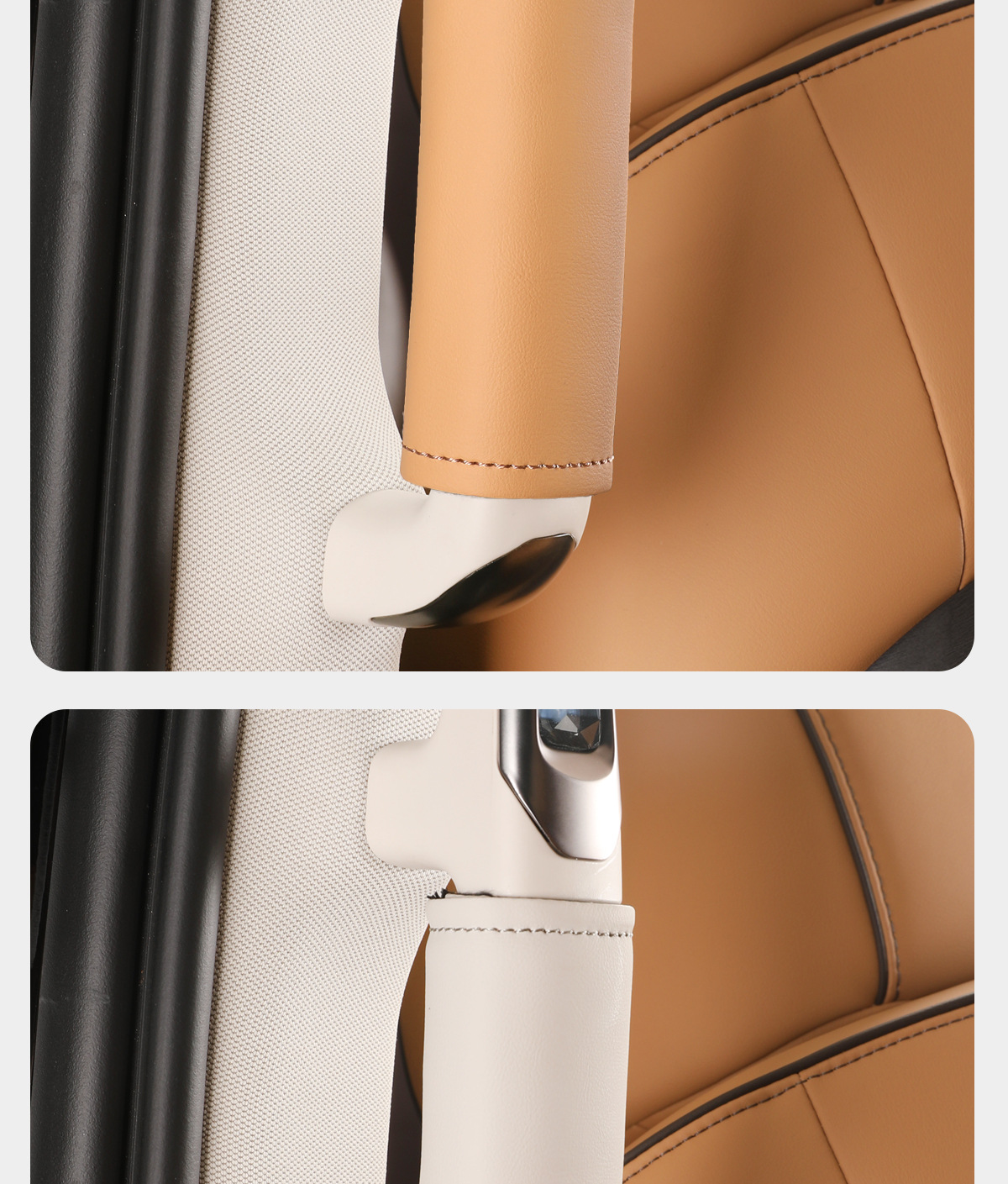 Suitable for 22-24 Dengshi D9 Middle Door Handle Protective Cover Middle Row Pull Gloves Inner Door Handle Auto Supplies