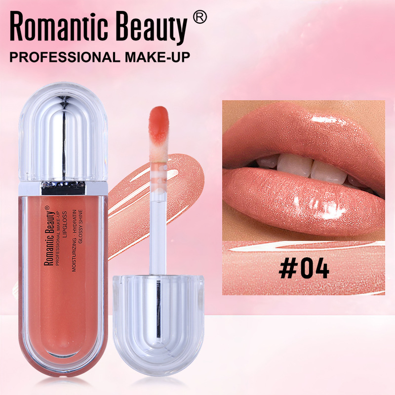 Esmalte labial perla transfronterizo espejo duradero brillo de labios líquido líquido líquido de color no es fácil de desvanecerse maquillaje de color mujer