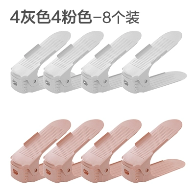 Double-layer shoe bracket simple home dormitory shoe storage space-saving shoe rack bracket partition board shoe cabinet