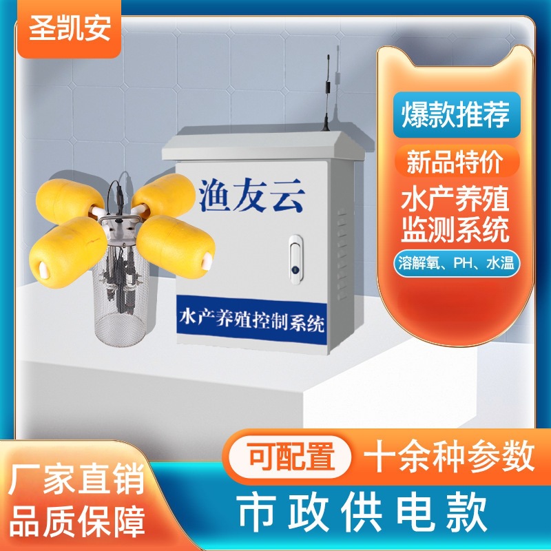 浮标与立杆结合水质自动监测系统多参数原位分析远程传输