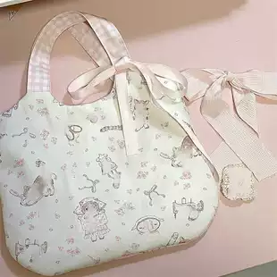 Cute shoulder bag, universal shopping bag