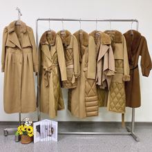 玛斯丽尔高奢品牌折扣女装羽绒服库存大衣尾货清仓一手货源批发