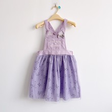 特价日单尾货100-130女孩吊带裙连衣裙猫咪造型中小童春秋夏