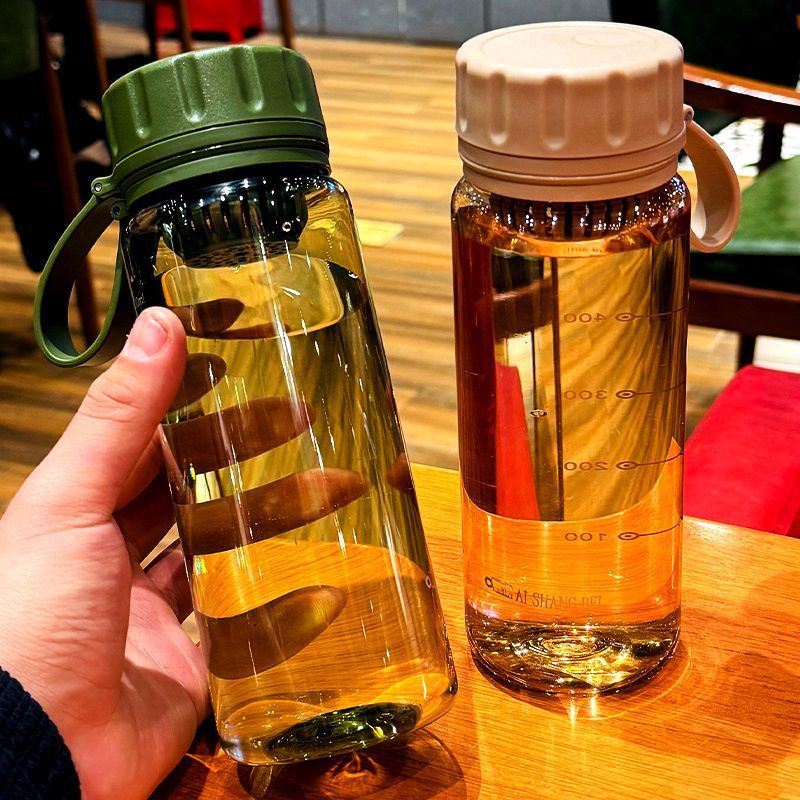 Nuevo asa simple de gran capacidad, separación de té y agua, estudiantes masculinos y femeninos resistentes a altas temperaturas, taza simple y fácil, taza de té