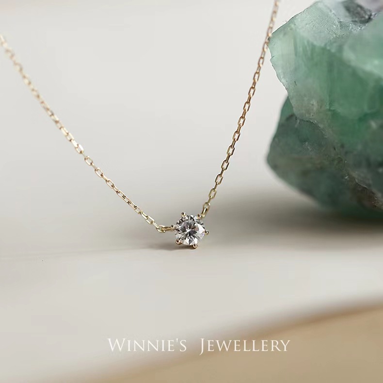 1 Piece Quantity 925 Sterling Silver Cable Chain Geometric Pendant Necklace