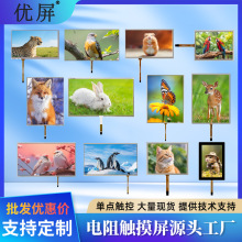 电阻屏批发现货供应7寸-21.5寸抗干扰强工业级触摸屏源头工厂直销