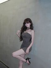 龙牙童推荐【鱼骨抹胸裙】辣妹性感纯欲包臀连衣裙夏季显瘦气质新