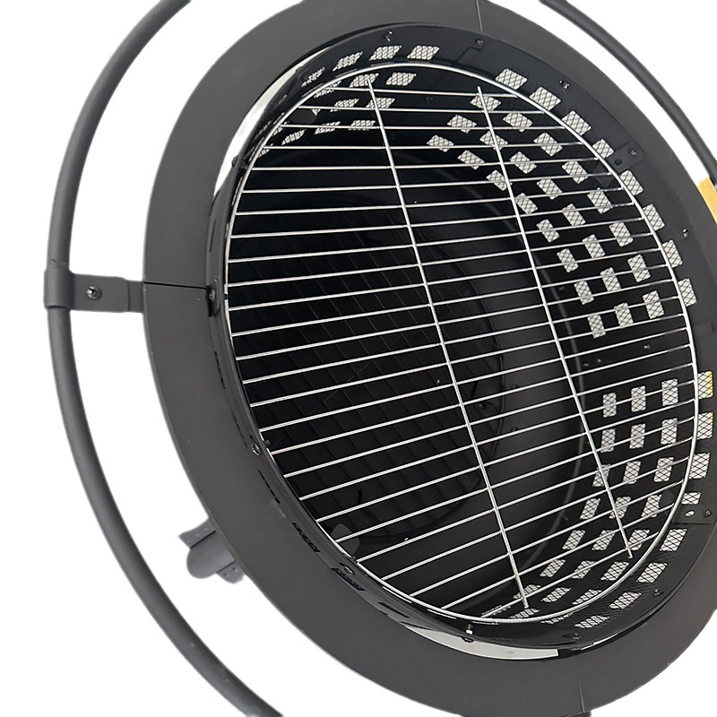 Hogar ronda barbacoa estufa al aire libre brasero estufa de carbón grande hoguera olla de madera visión brasero suministro directo de fábrica