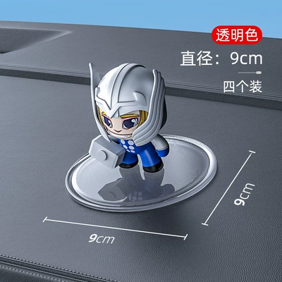 anti-slip mat, car: Anti-slip mat - transparentdiameter-9cm4-pack-nano-anti-slip-pads