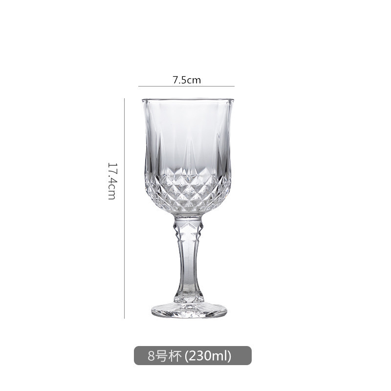 Ins en línea vinos rojos vinos europeos caseros tazas de champagne tazas de cristal sin plomo tazas de pie alto