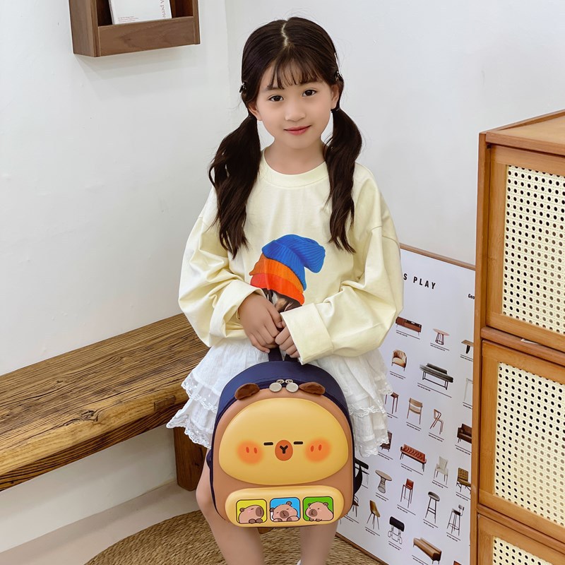 Mochila escolar de jardín de infantes para mujeres 2024 nuevo dibujos animados lindos niños impresión de espalda de escolares fabricantes de mochilas portátiles