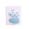 2 new soft glutinous and cute basic cloth art water droplets, wave dots, solid color mixed and match girl small sweet hair accessories