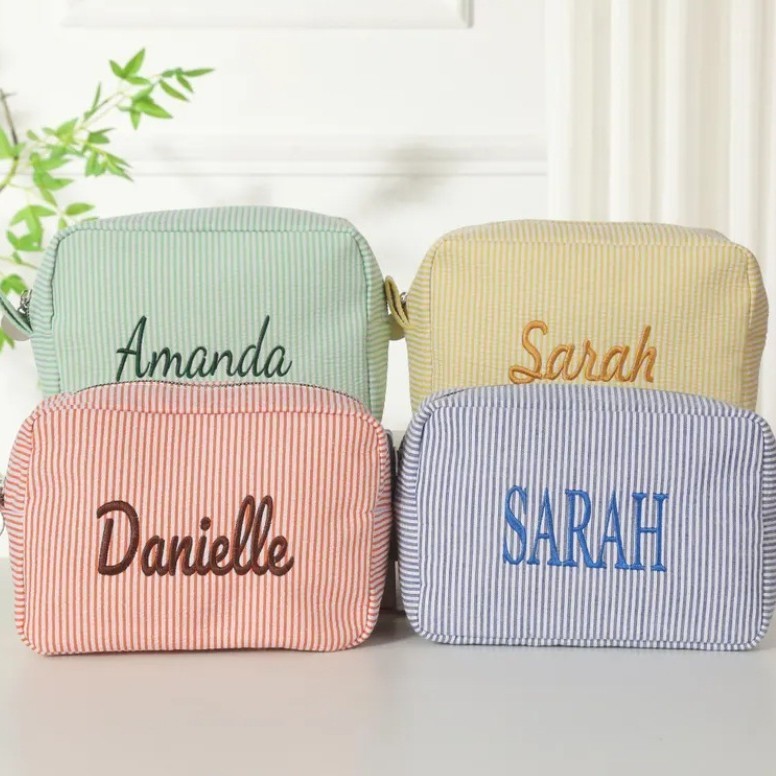 Etsy個性的な刺繍タイプの泡糸化粧バッグ携帯洗面収納旅行出張|undefined