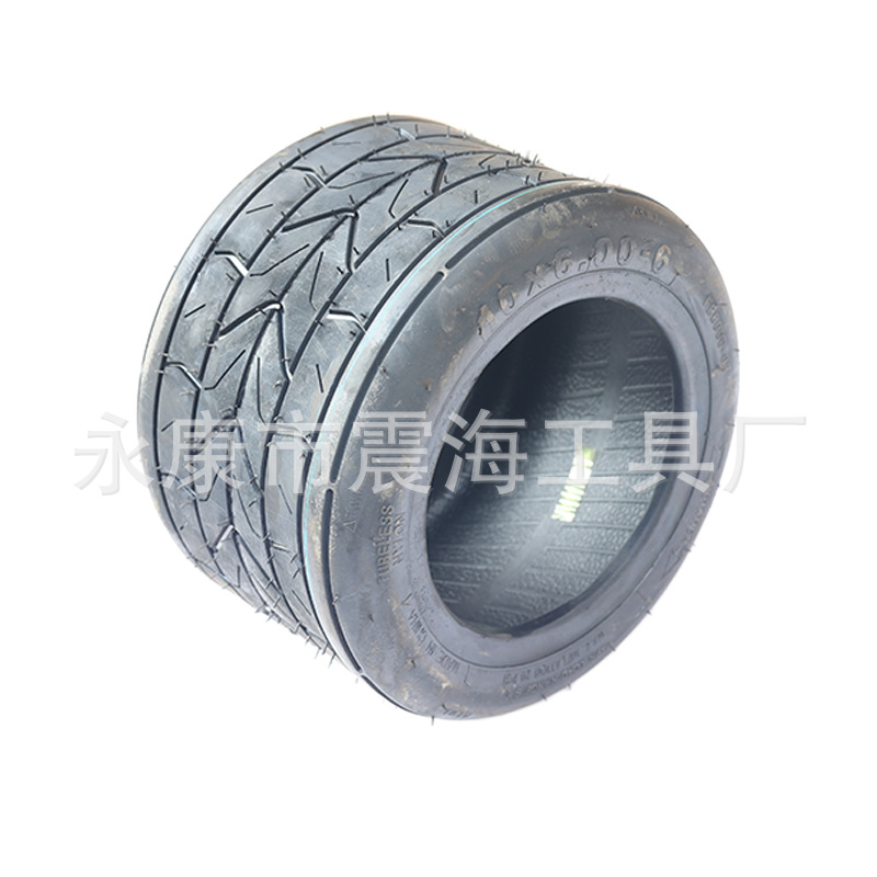 ATV哈雷卡丁车沙滩车电动车电配件10X6.00-6寸公路真空轮胎蛋蛋车