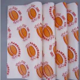 厂家汉堡纸鸡肉卷包装纸 牛皮纸袋 一次性防油食品包装