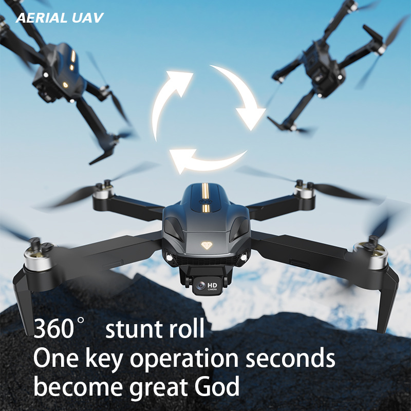 Brushless Drone With Long Endurance, 8K High-definition Photography, Quadcopter, Remote-controlled Helicopter Toy,_voghion.com
