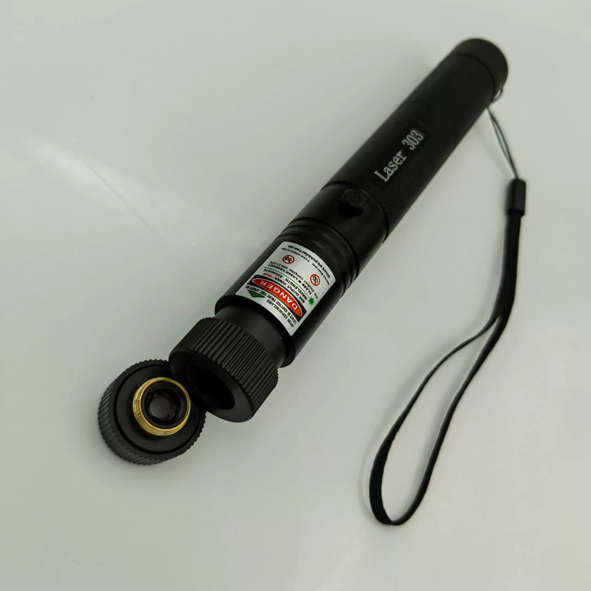 [批发激光笔头绿外线镭射手电筒laser303满天星可单点远射售楼沙盘]