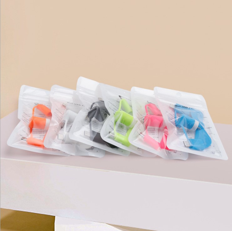 Ventilador de teléfono móvil USB creativo adecuado para mini Android dos en un ventilador imprimible registro teléfono móvil ventilador