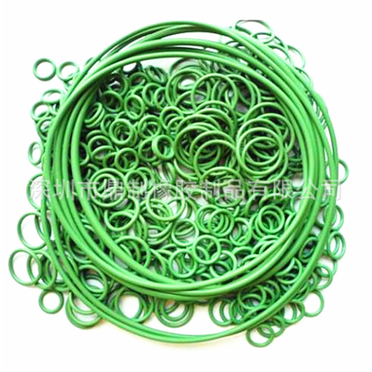 线径7MM电子密封圈 黑色丁腈橡胶圈 硅胶O型圈 耐酸碱o型氟胶圈