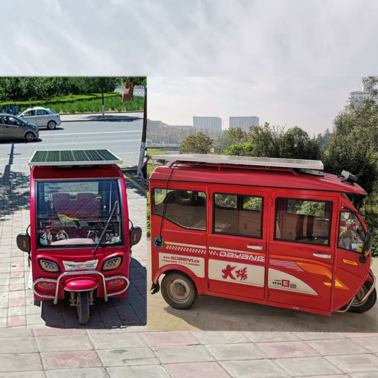 48V60V72V vehículo eléctrico de tres ruedas vehículo eléctrico de cuatro ruedas sistema de placa de carga de impulso de placa de generación de energía solar