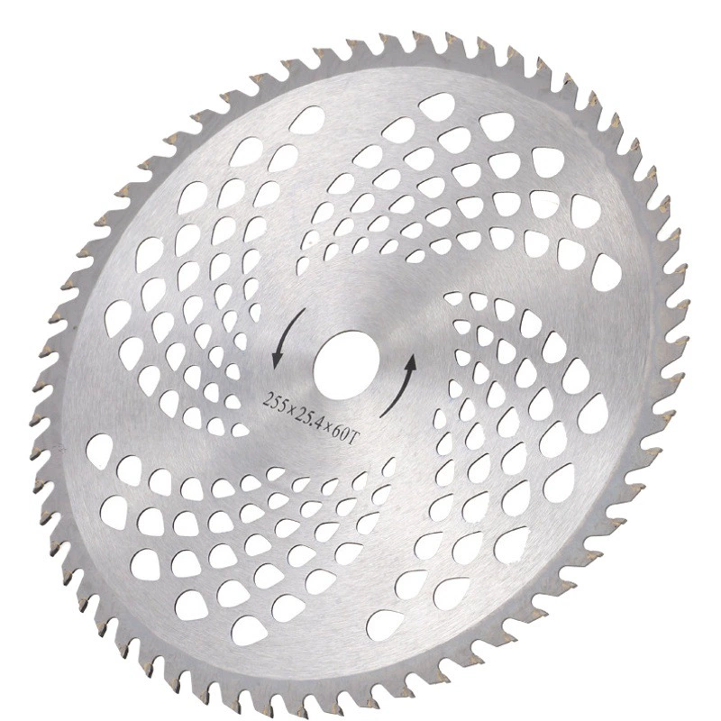 Лезвие газонокосилки одно слово ромбовидная марганцевая сталь утолщает удлиненные сплавы для резки фитинги прополка инструмент дисковая пила лезвие