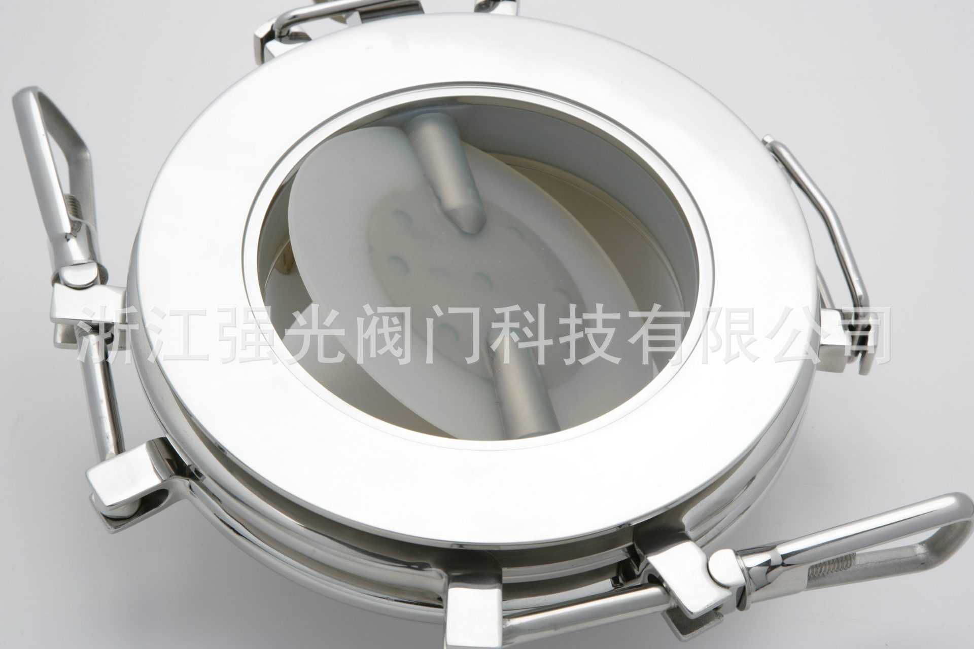 卫生级，不锈钢，制药胶囊片剂蝶阀，快开式，卡箍，高洁净，316L