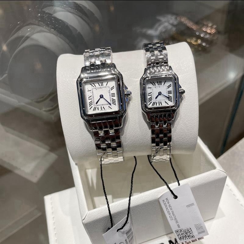 Fashionable classic retro square quartz women's watch stainless…