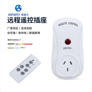 Manufacturer Supplies Australian Es0305A Wireless Remote Control Switch Socket, Intelligent Remote Control Switch Socket Plug