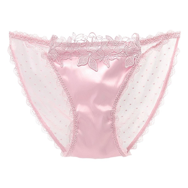 Europa y América sexy ropa interior de las mujeres de malla costura hueco perspectiva cintura baja media cadera escritos sexy tentación ropa interior