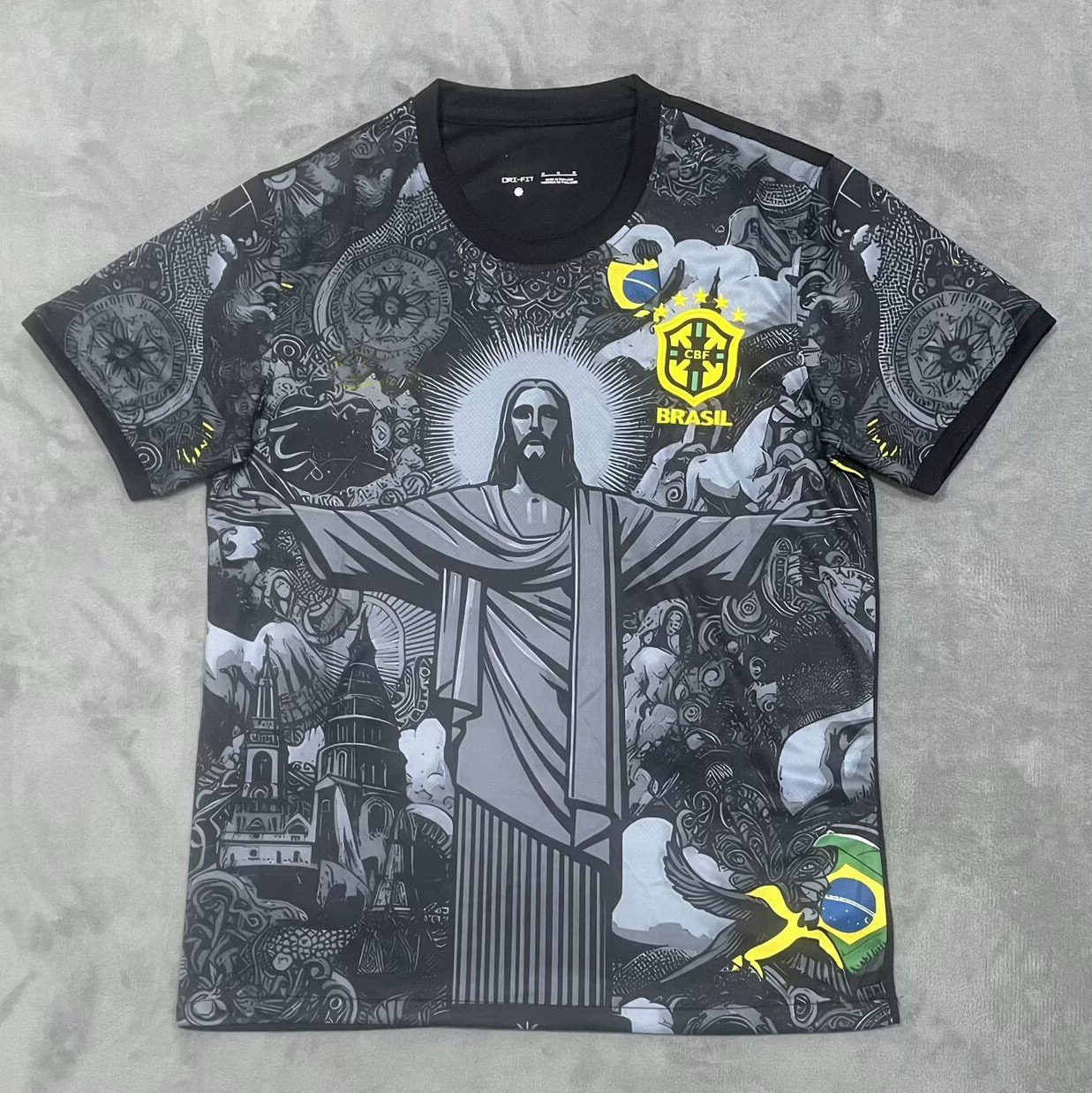 Camiseta de la Copa de Europa 2025 equipo nacional México Alemania Portugal Brasil España impresión tailandesa camiseta de fútbol