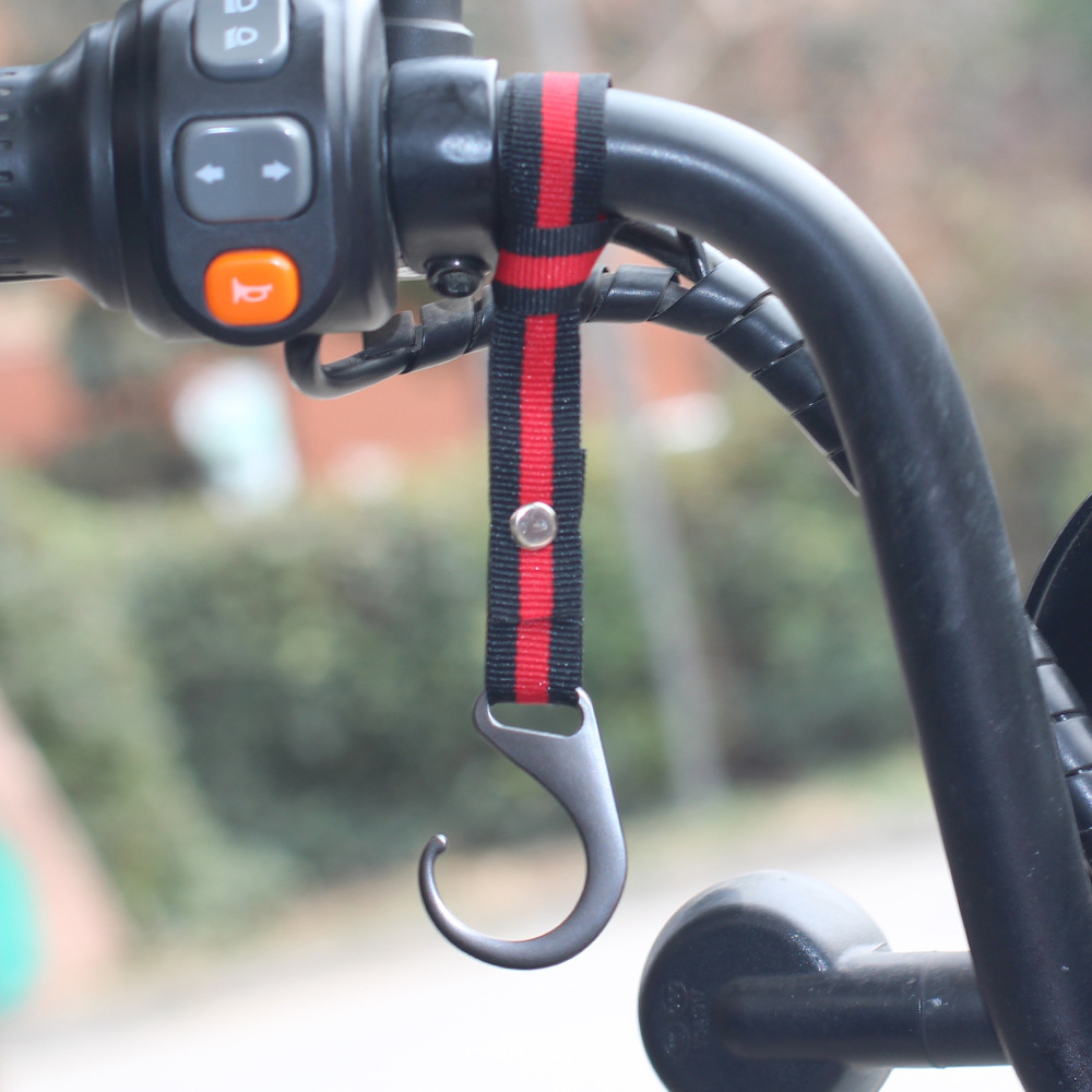 Gancho multifuncional de metal engrosado para motocicleta, triciclo eléctrico, venta al por mayor, nuevo, para compras y supermercado