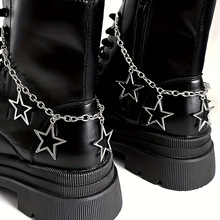 V 96331 Hollow Star Shoe Chain �ο������Ь���羳ר