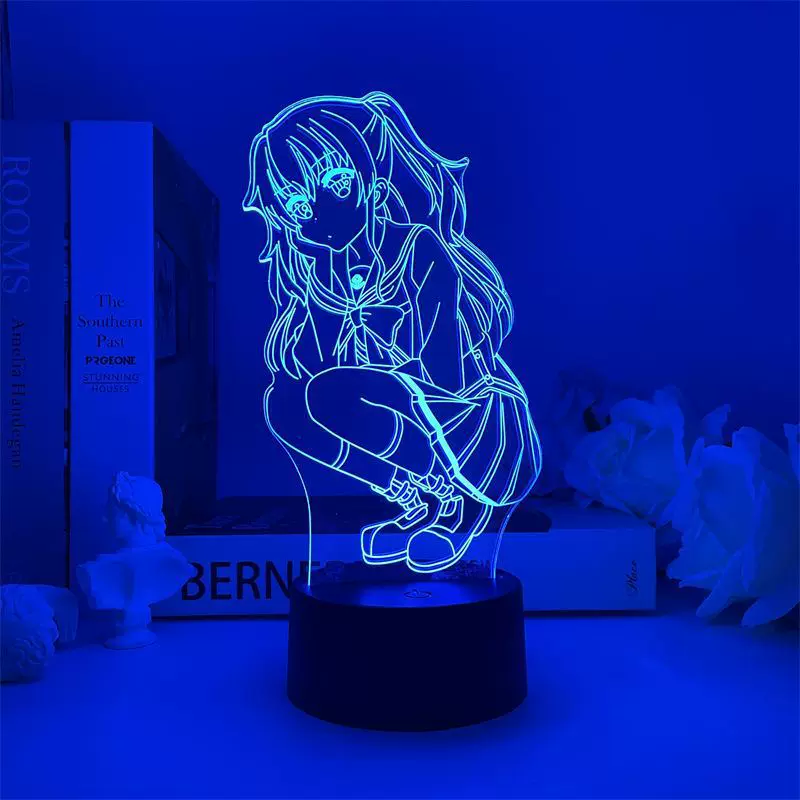 USB ночная лампа Чарлотта Томоли Нао фигура вертикальная живопись лампа знак двухмерной периферии комната спальня декоративная
