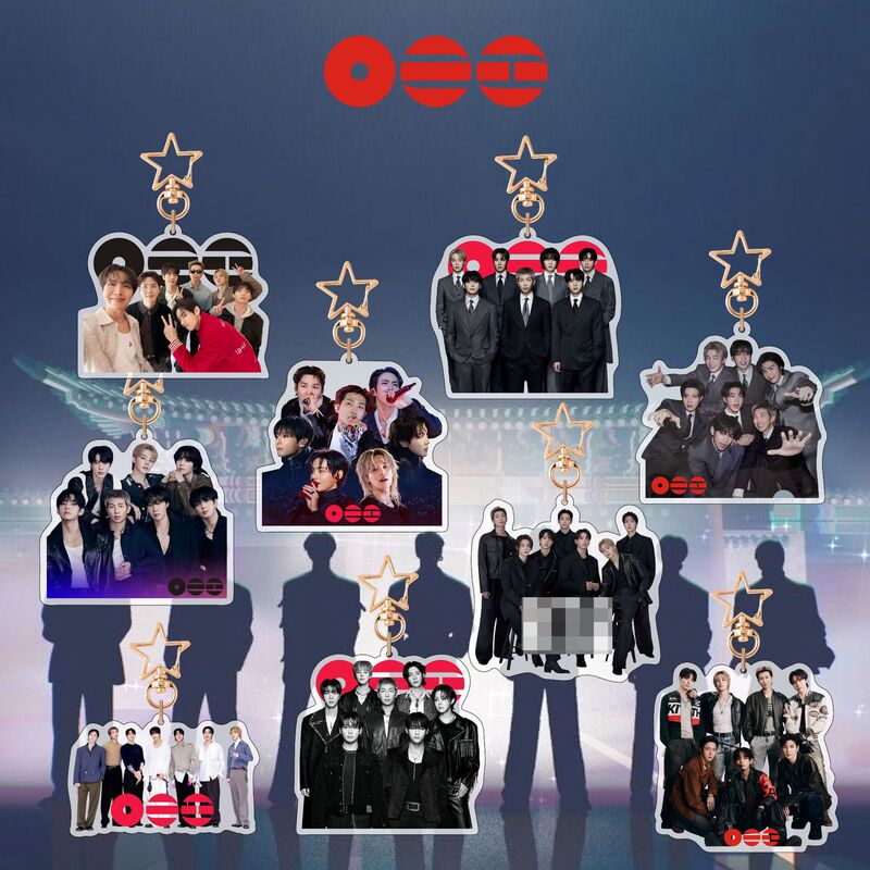 Bts Acrylic Keychain New Album Arirang Series Bag Pendant Celebrity Merchandise