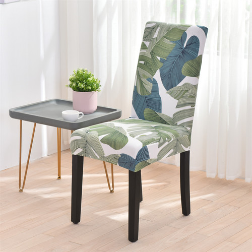 Seasonal Available Fresh Milk Silk Chair Covers Elastic Office Home Meeting Seat Covers Chair Surface Covers