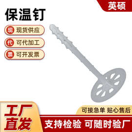 塑料保温钉厂家批发外墙铝制一体式免拆保温钉外墙保温膨胀锚固钉