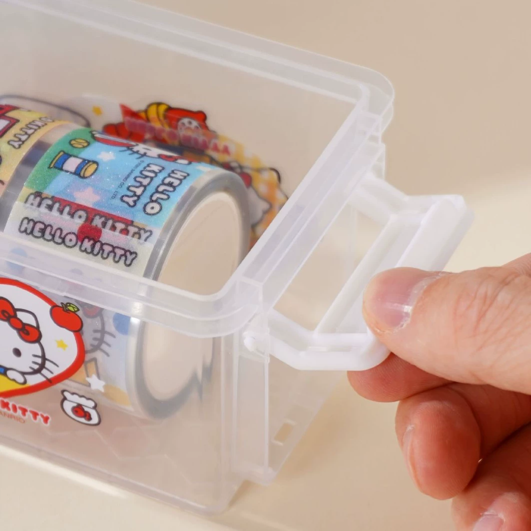 Санрио, Hello Kitty, канцелярские товары, башня, милый хранилищный короб, три цвета