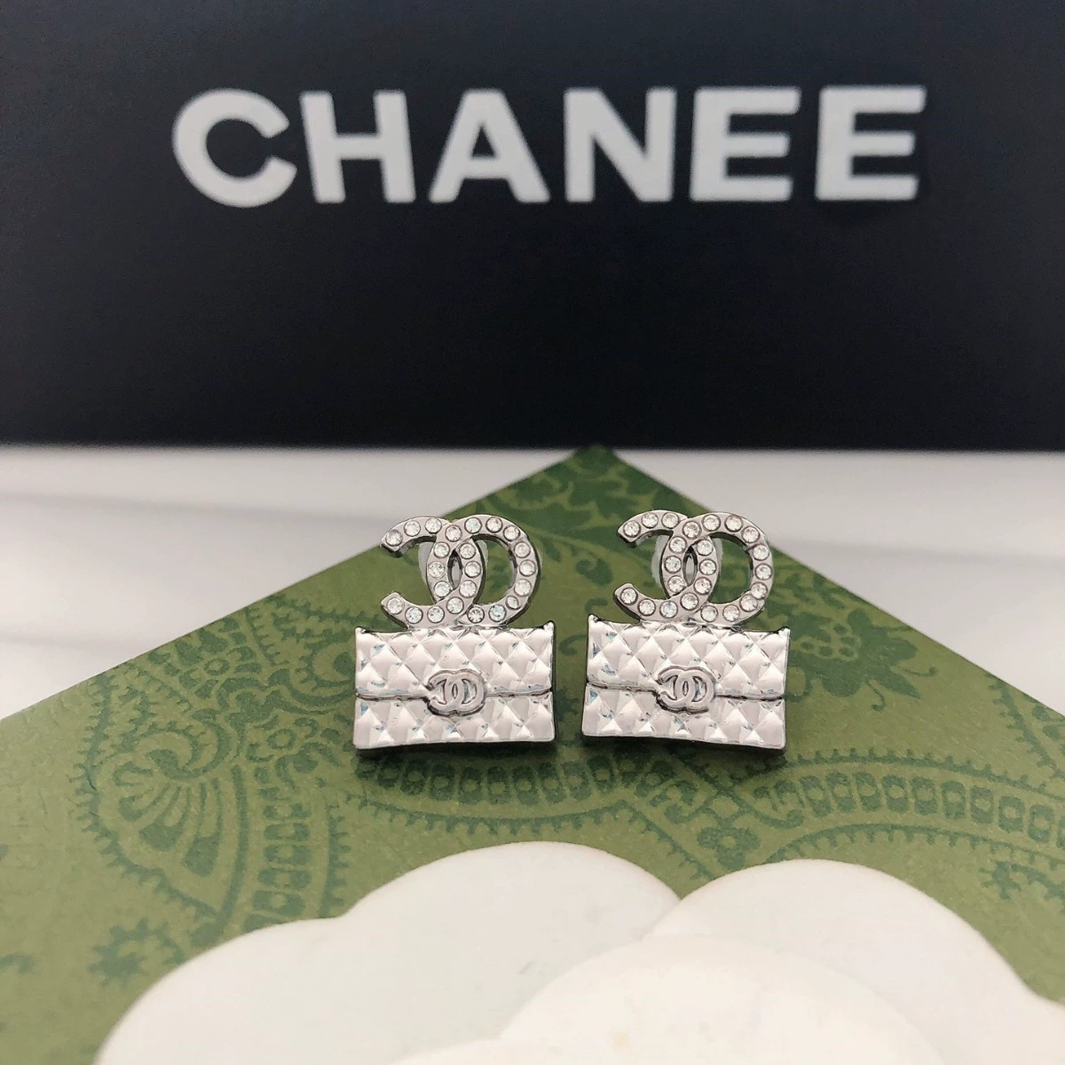 Сумка, украшения из меди высокого качества, аксессуар, стиль Chanel