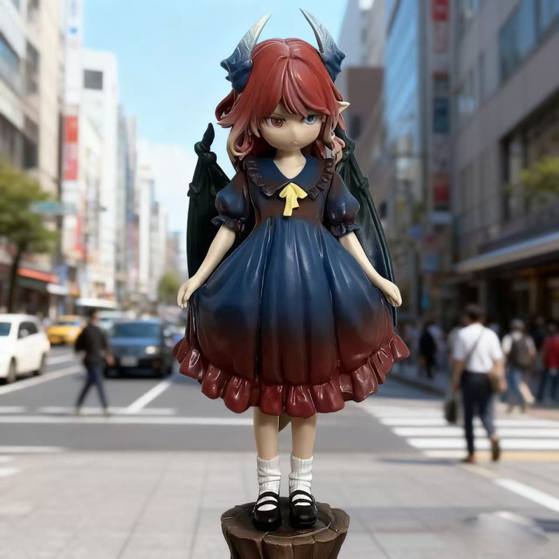 初音未来手办动漫水冰月美少女蕾姆花嫁穹妹二次元潮玩公仔模型摆|undefined