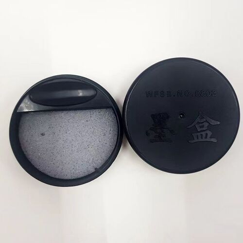 Plastic ink cartridges round square ink cartridges for ink study calligraphy training class practice ink cartridges inkstone calligraphy factory wholesale