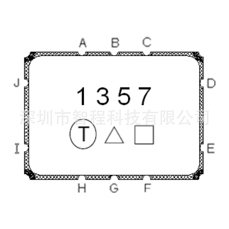 TB1357A 50MHz 中频滤波器 7X5 TST 拍前咨询