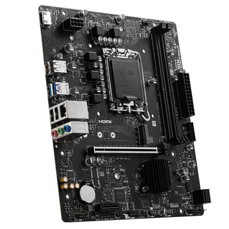 Материнская плата для настольного ПК PRO H610M-S DDR4, форм-фактор m-ATX, для дома/офиса/обучения, поддерживает CPU LGA1700
