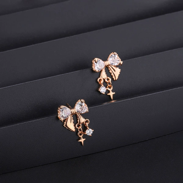 Golden gift box, 925 sample silver, pink gold