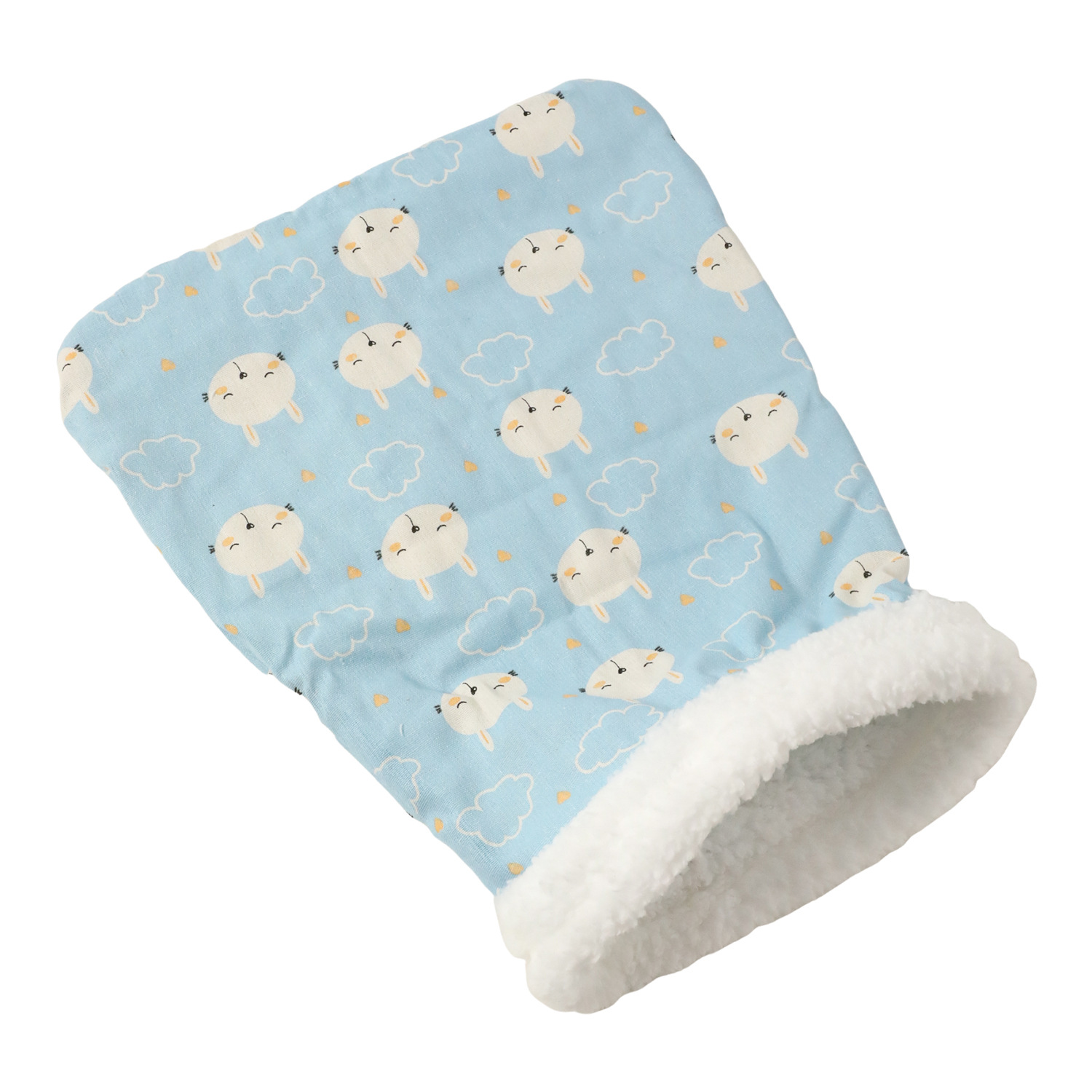 Z gato nicho bolsa de dormir lavable de cordero cachemire cerrado para mascotas nicho de gatos pequeños perros perforación de invierno otoño nicho de dormir